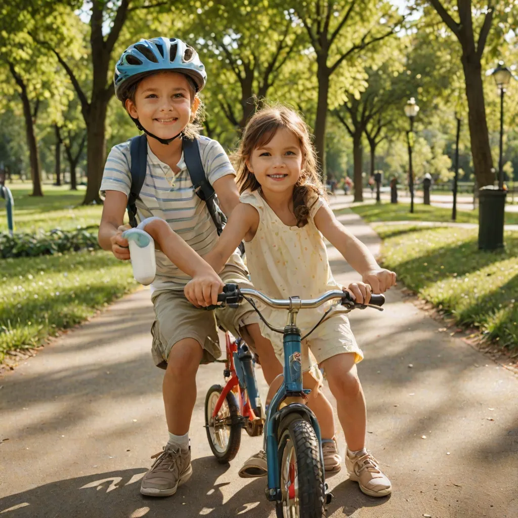 Jak nauczyć dziecko jeździć na rowerze?