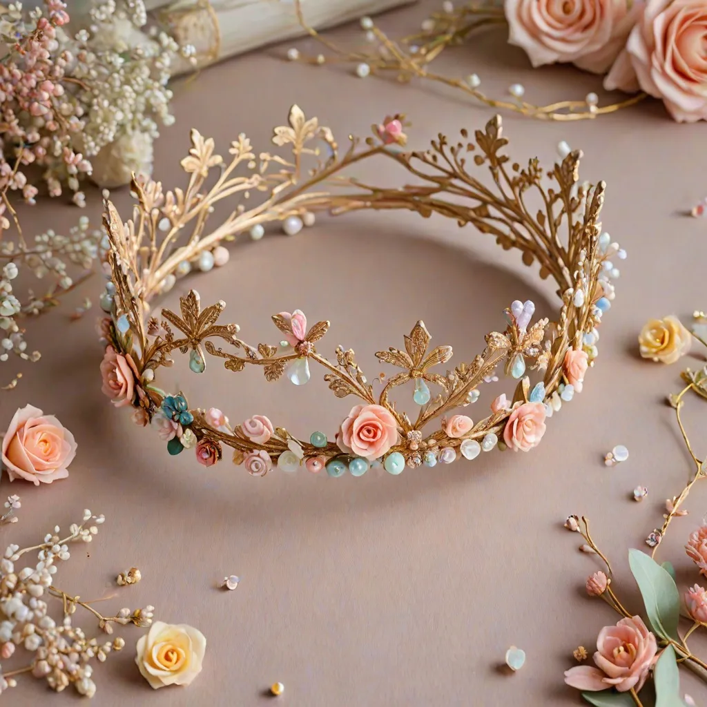 Korona dla dziewczynki - zrób to sam!