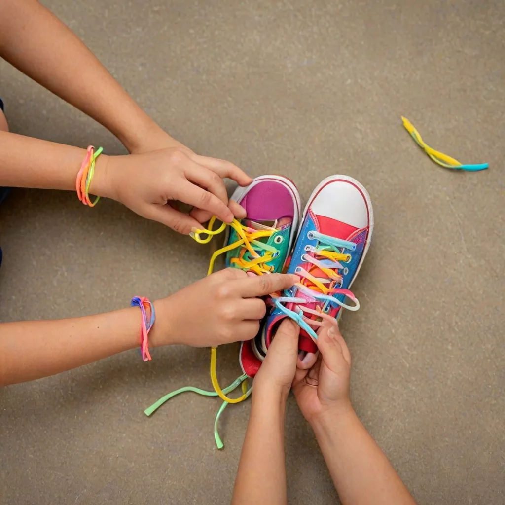 Jak nauczyć dziecko samodzielnego wiązania butów?