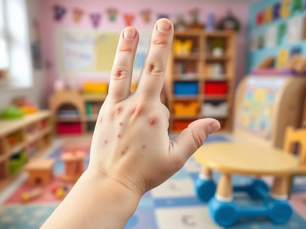 Czy dziecko ze strupami po ospie może iść do przedszkola?