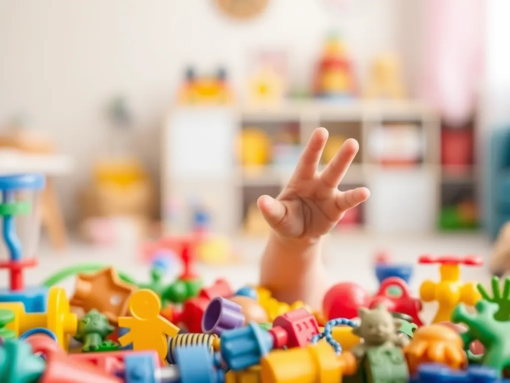 Kiedy dziecko chwyta zabawki?