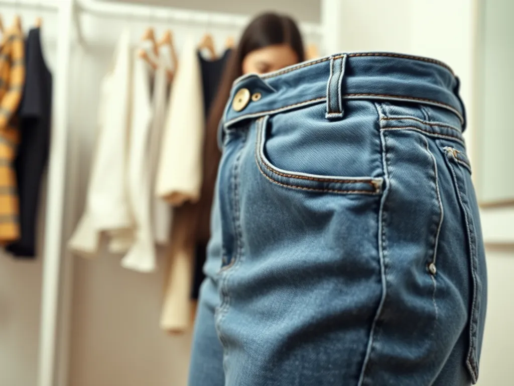 Jeansy high waist – co to znaczy?