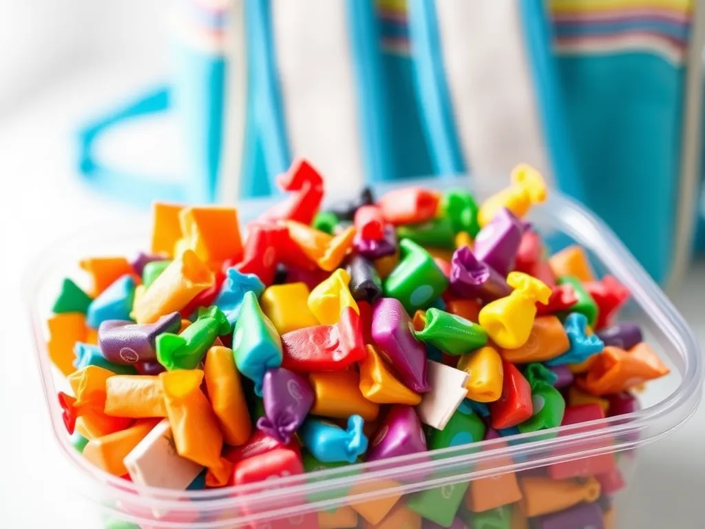 Jak zapakować cukierki do przedszkola?