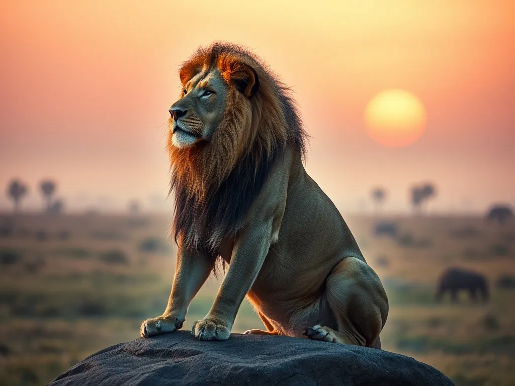 Lew sennik – znaczenie snu o lwie